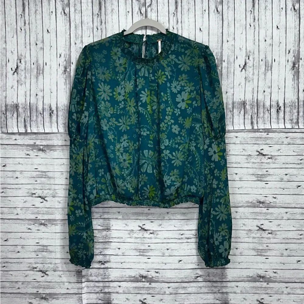 Free People Clarissa Printed Top
